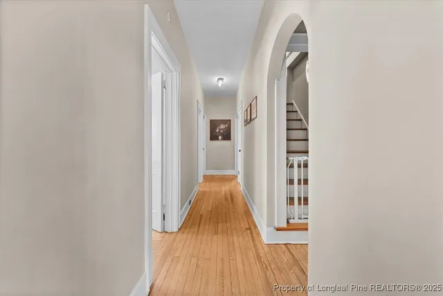 wooden floor in an empty room