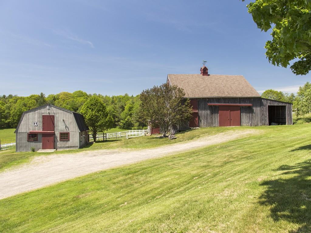 3580 Washington Road Waldoboro, ME 04572 - Photo 6 of 21 Stables on left, barn on right