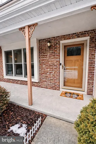 a view of a house with a deck