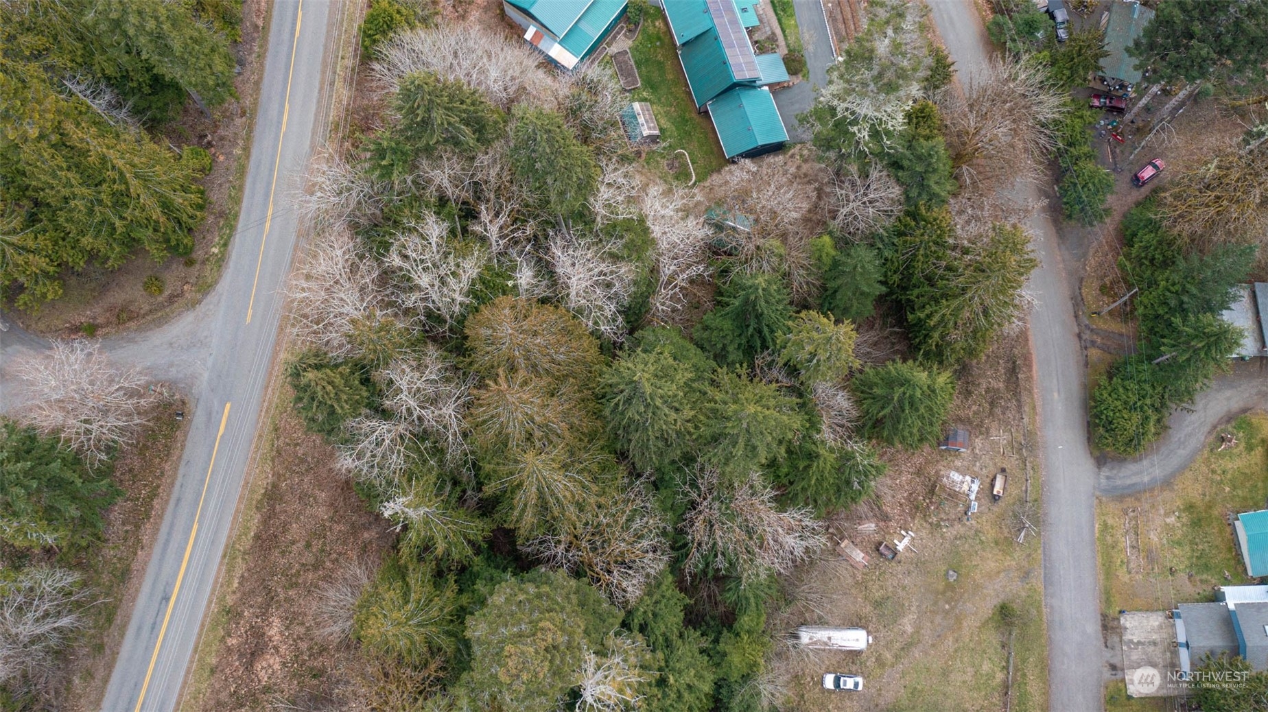 0 Duckabush Road Brinnon, WA 98320 - Photo 13 of 13 an aerial view of a house with a yard