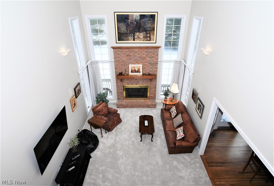 659 Sunridge Road Fairlawn, OH 44333 - Photo 19 of 35 View of great room from 2nd floor