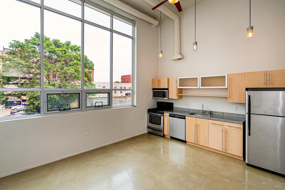 60 East Spring Street, Unit 203 Columbus, OH 43215 - Photo 1 of 40 Open Living Spaces