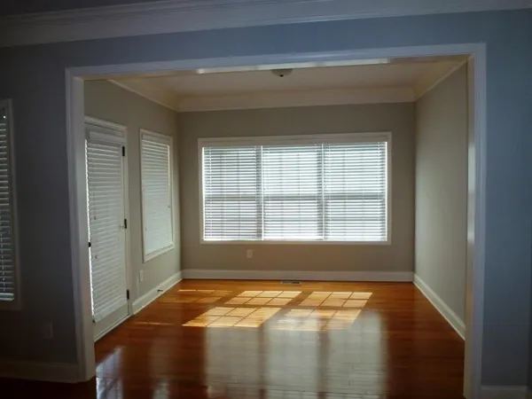 a view of an empty room with window
