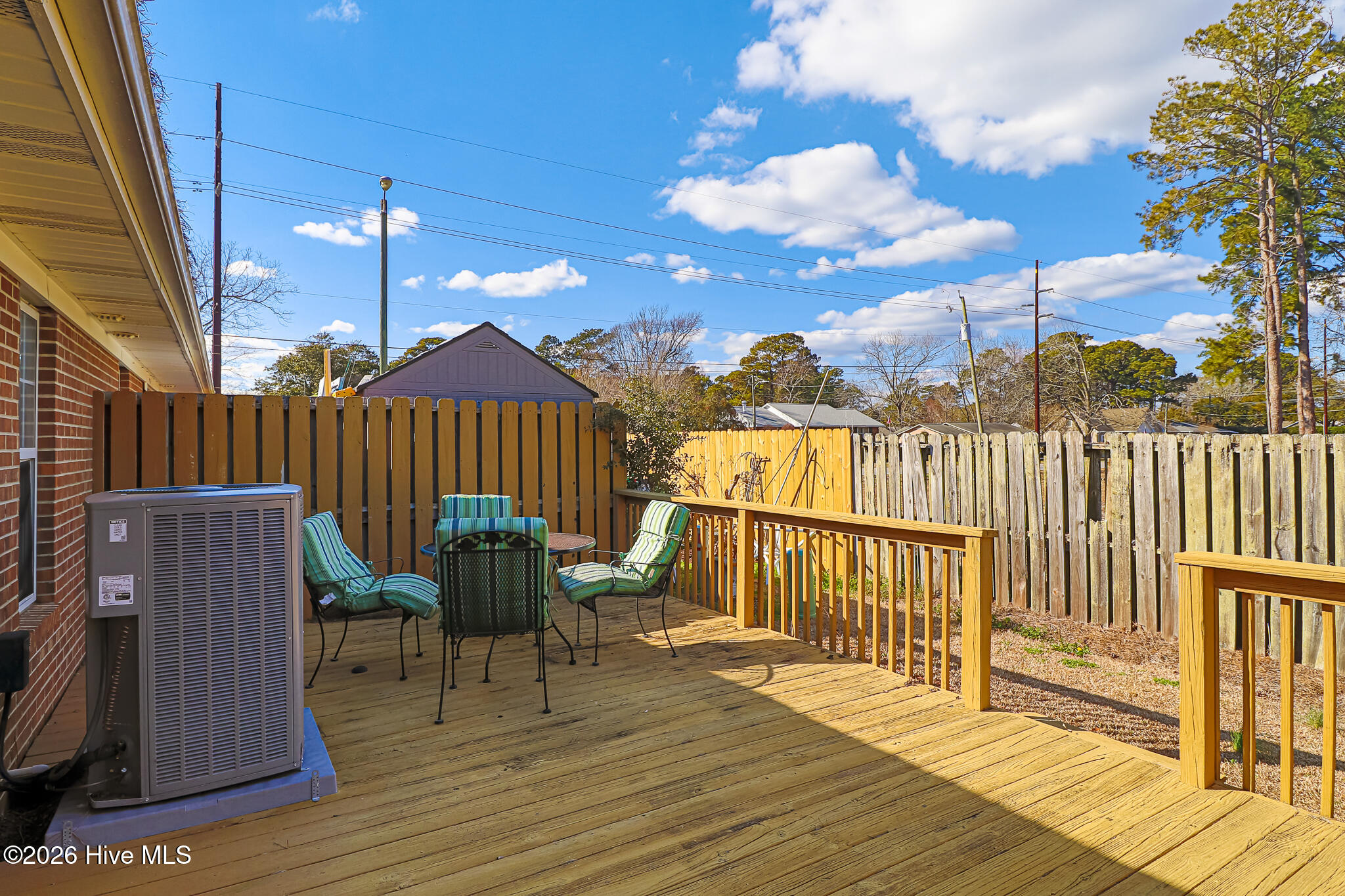 2900 Myrtle Street, Unit 11 ROSEWOOD VILLAGE Morehead City, NC 28557 - Photo 22 of 27 Back Deck