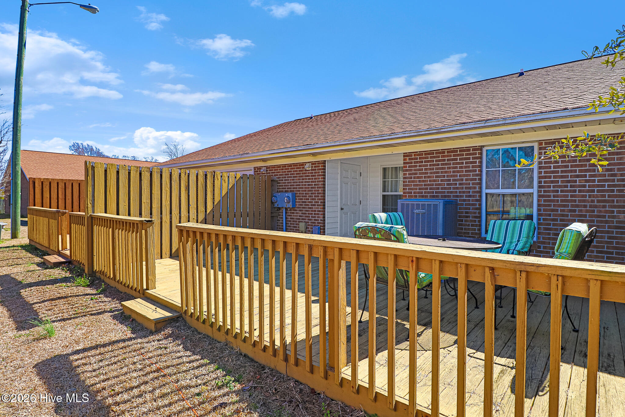 2900 Myrtle Street, Unit 11 ROSEWOOD VILLAGE Morehead City, NC 28557 - Photo 23 of 27 Back Deck