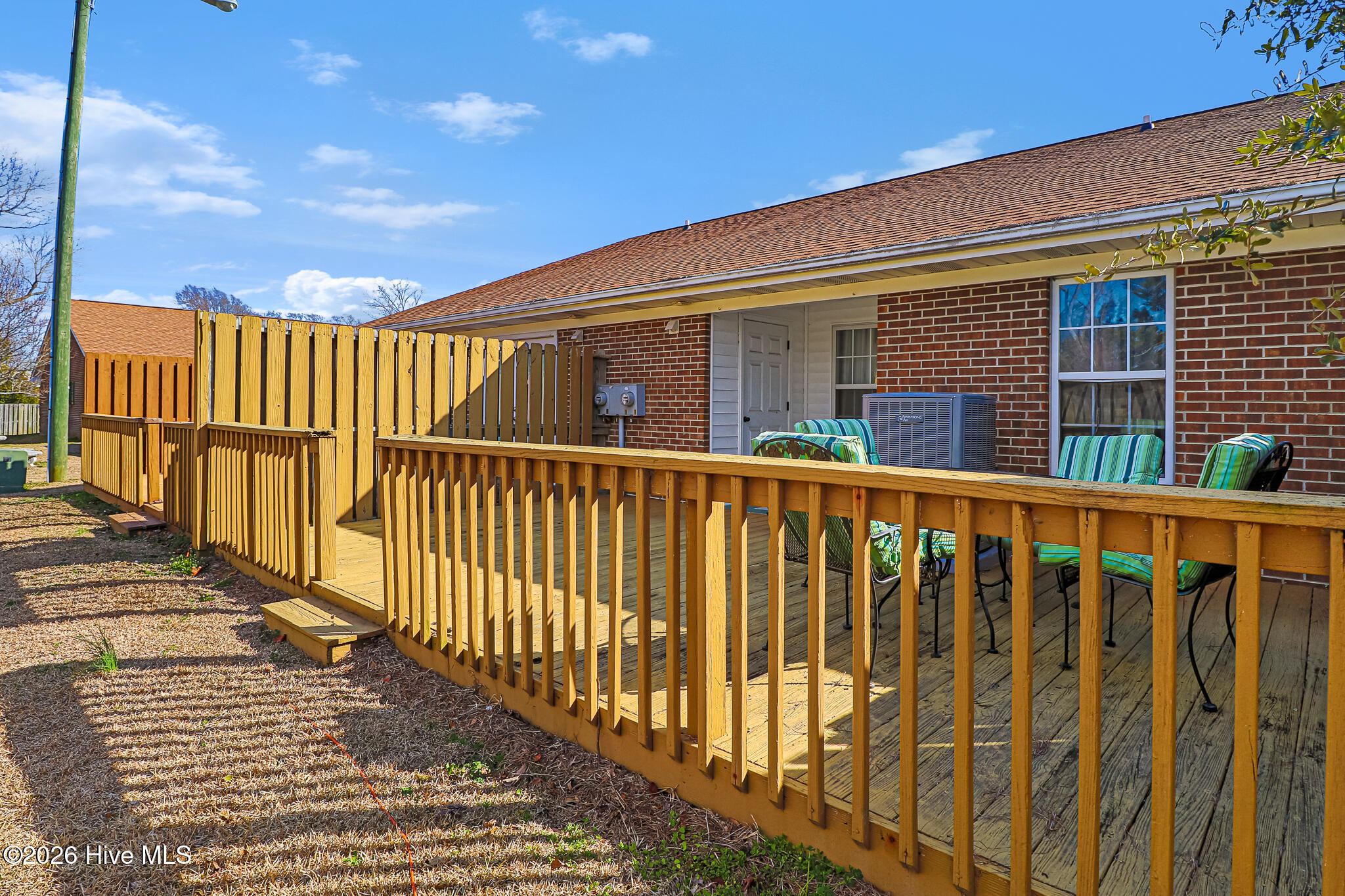 2900 Myrtle Street, Unit 11 ROSEWOOD VILLAGE Morehead City, NC 28557 - Photo 5 of 27 Back Deck