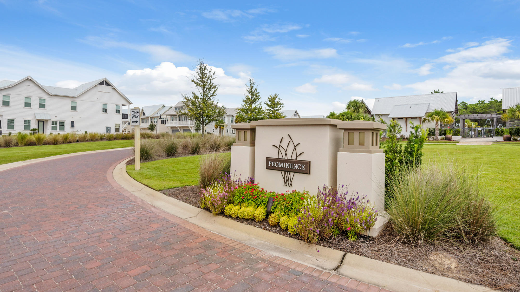 51 Dune Comet Lane, Unit A Panama City Beach, FL 32461 - Photo 30 of 63 a view of a house with a yard and potted plants