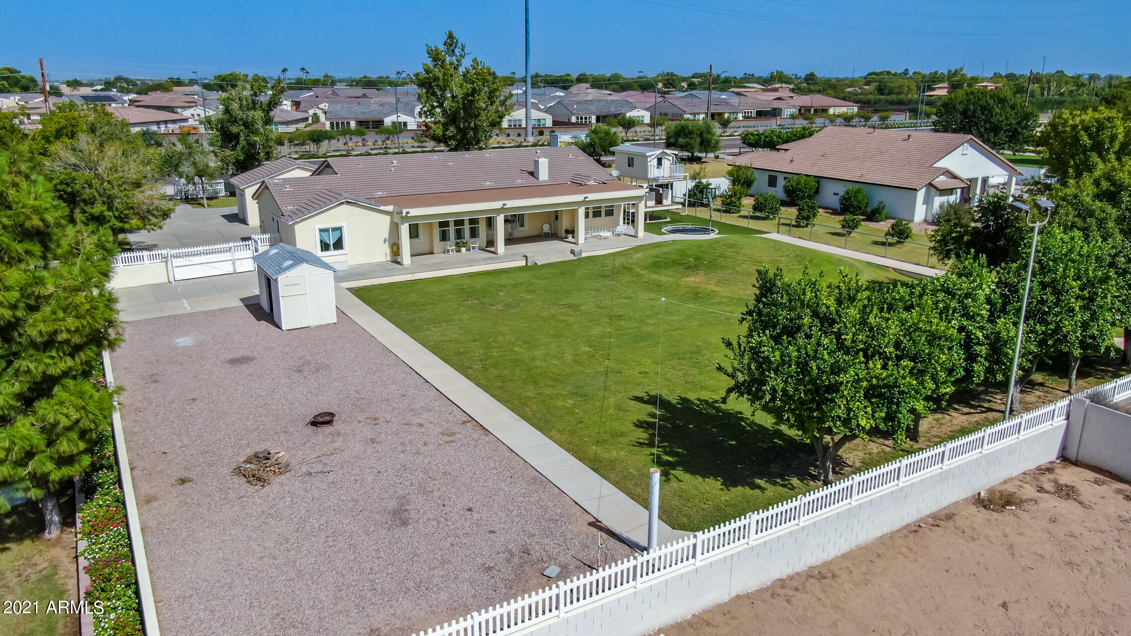 2495 East Queen Creek Road Gilbert, AZ 85298 - Photo 35 of 39 Huge Backyard