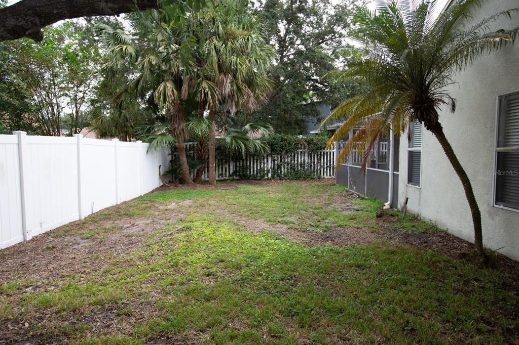 11617 Brookmore Way Riverview, FL 33569 - Photo 40 of 42 a view of a backyard with a tree