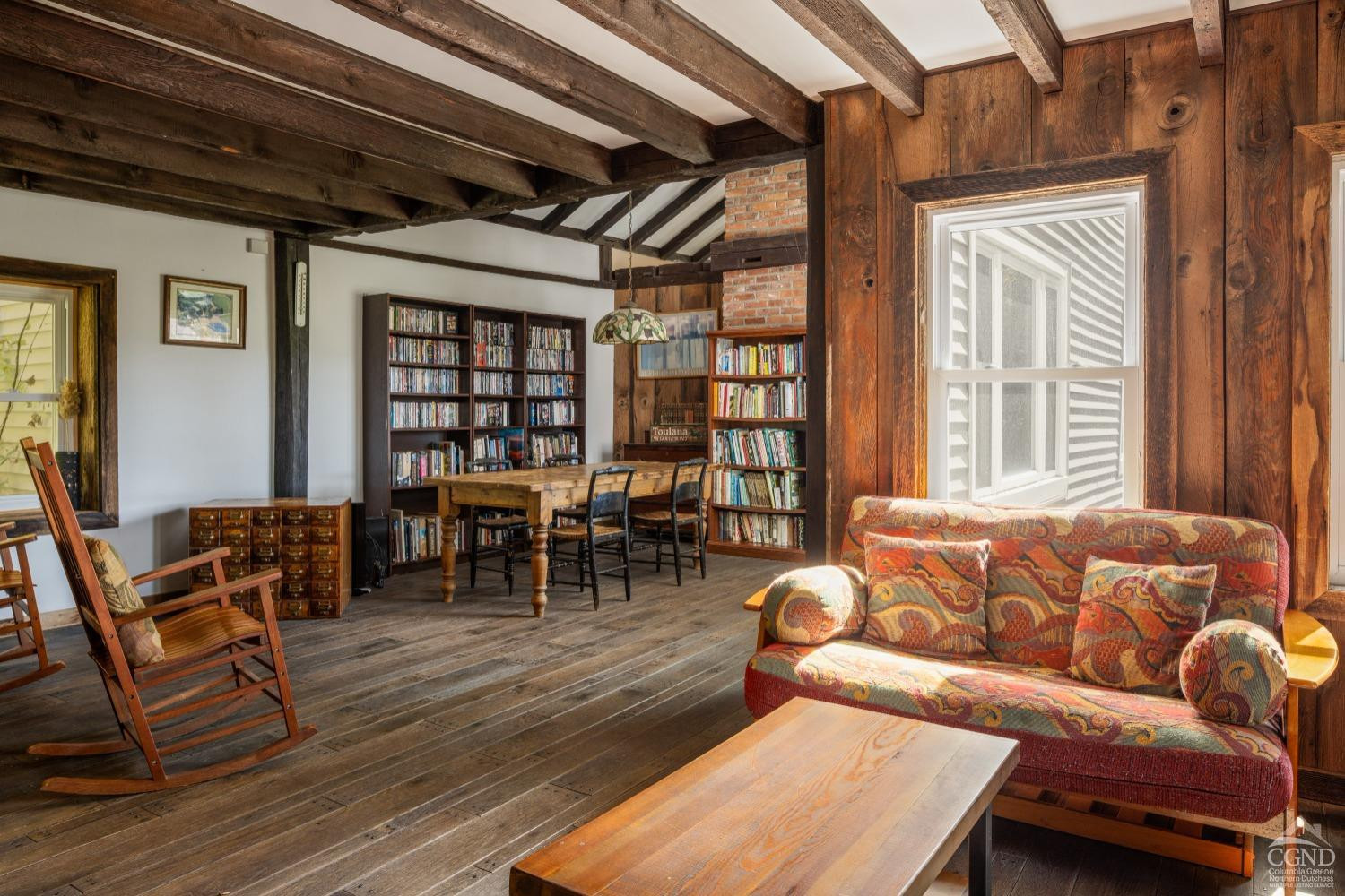 98 Goetz Road East Chatham, NY 12060 - Photo 10 of 28 a living room with furniture and a large window