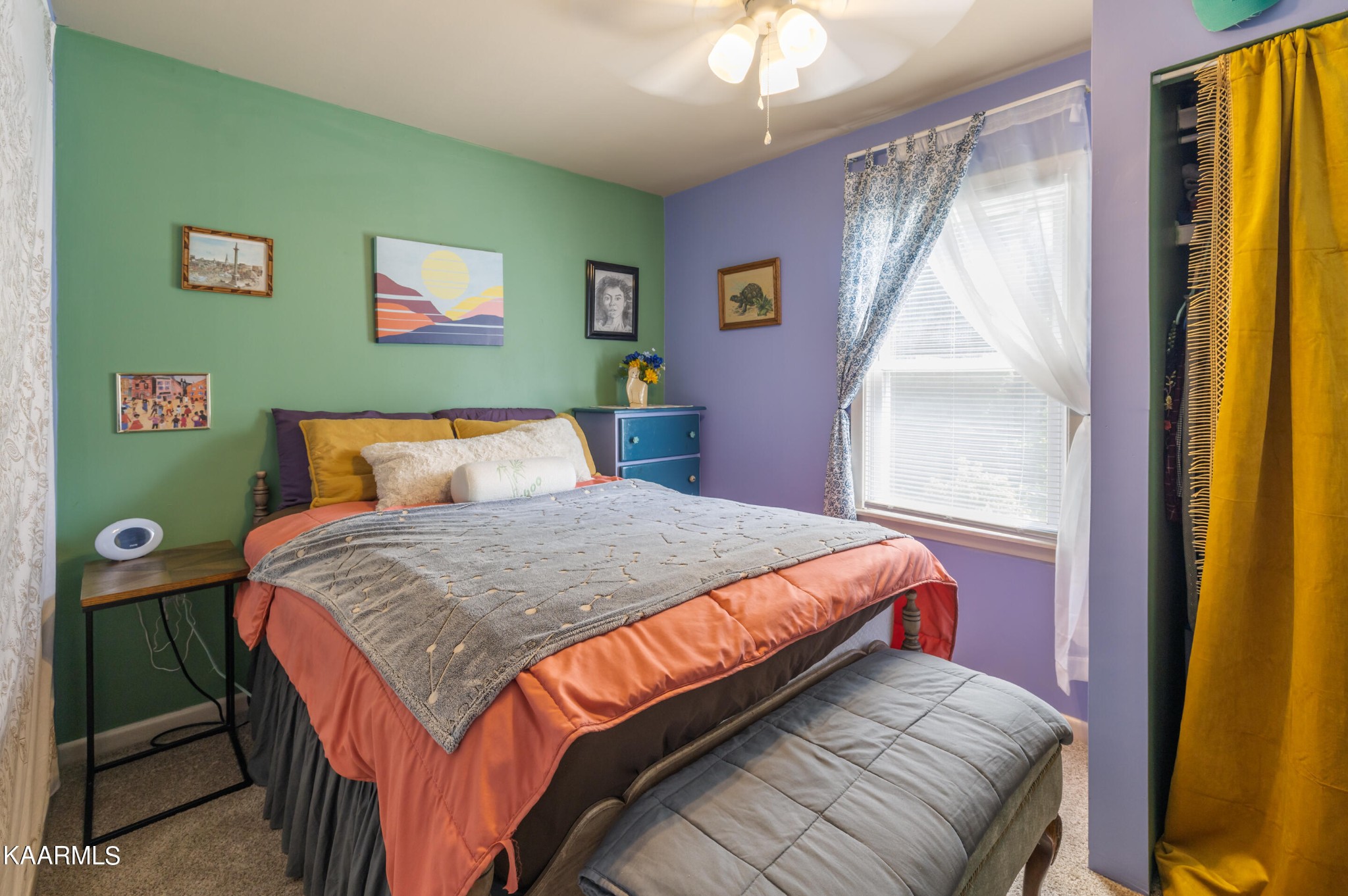 6719 Cate Road Knoxville, TN 37931 - Photo 17 of 30 a bedroom with a bed and a window