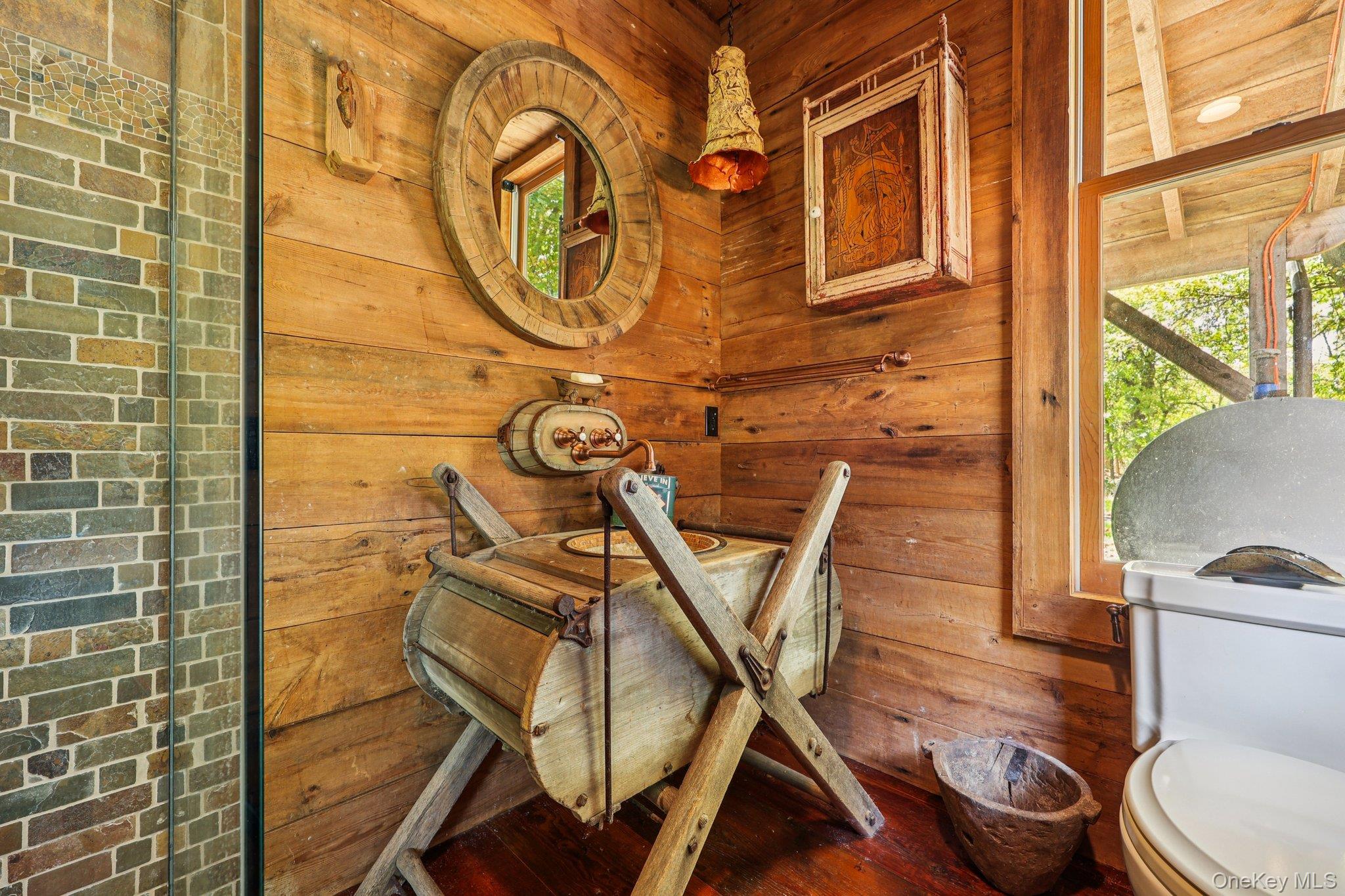 101 Upper Wisner Road Warwick, NY 10990 - Photo 26 of 48 Dining space with wood walls