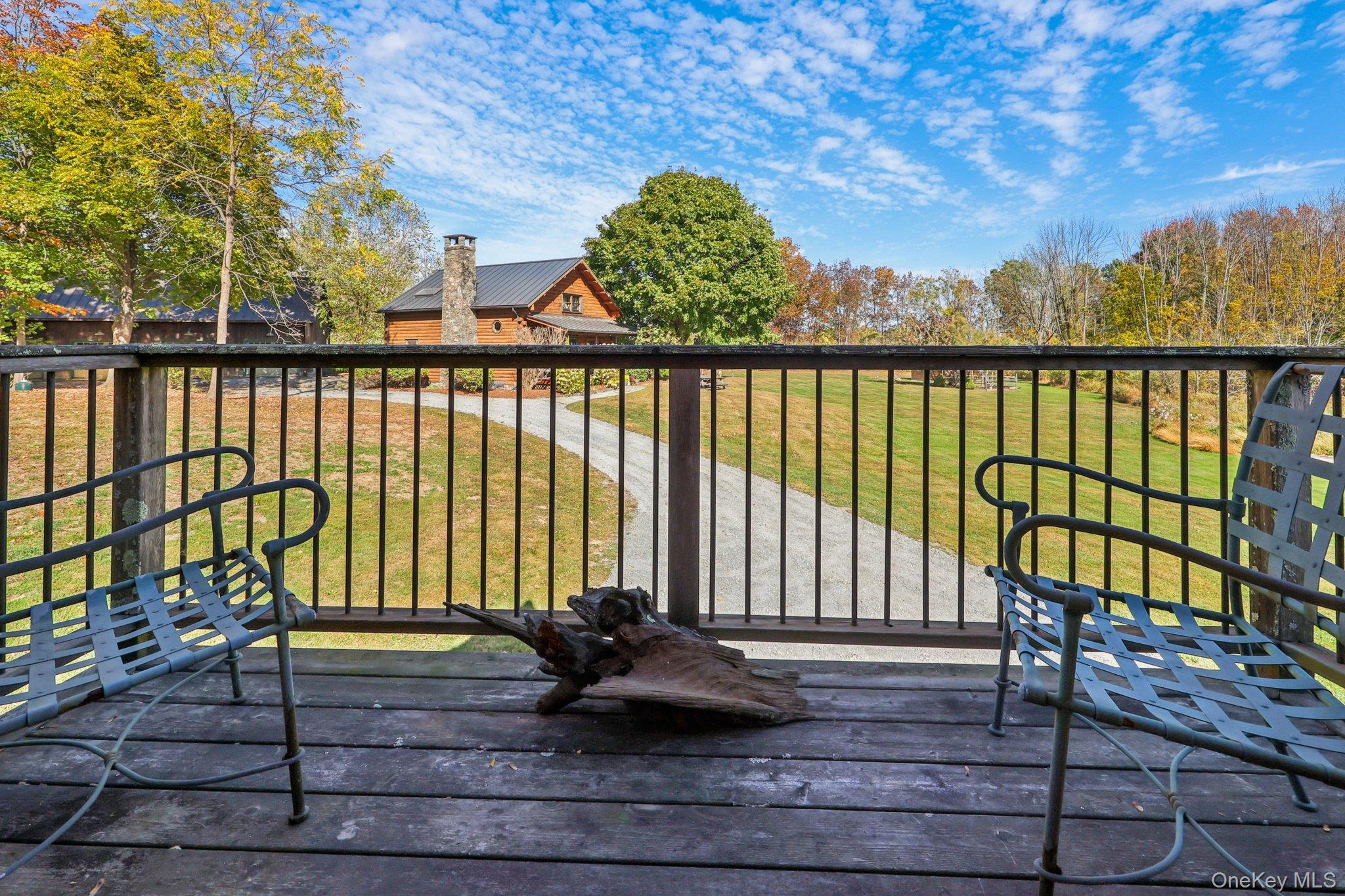 101 Upper Wisner Road Warwick, NY 10990 - Photo 30 of 48 Wooden terrace featuring a lawn