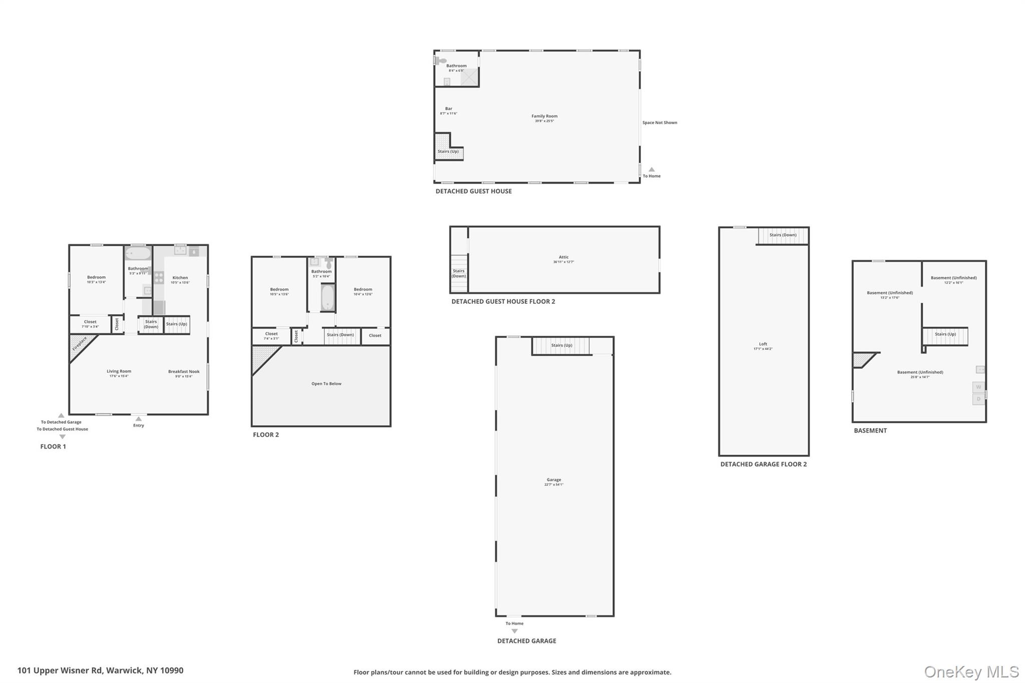 101 Upper Wisner Road Warwick, NY 10990 - Photo 45 of 48 View of room layout