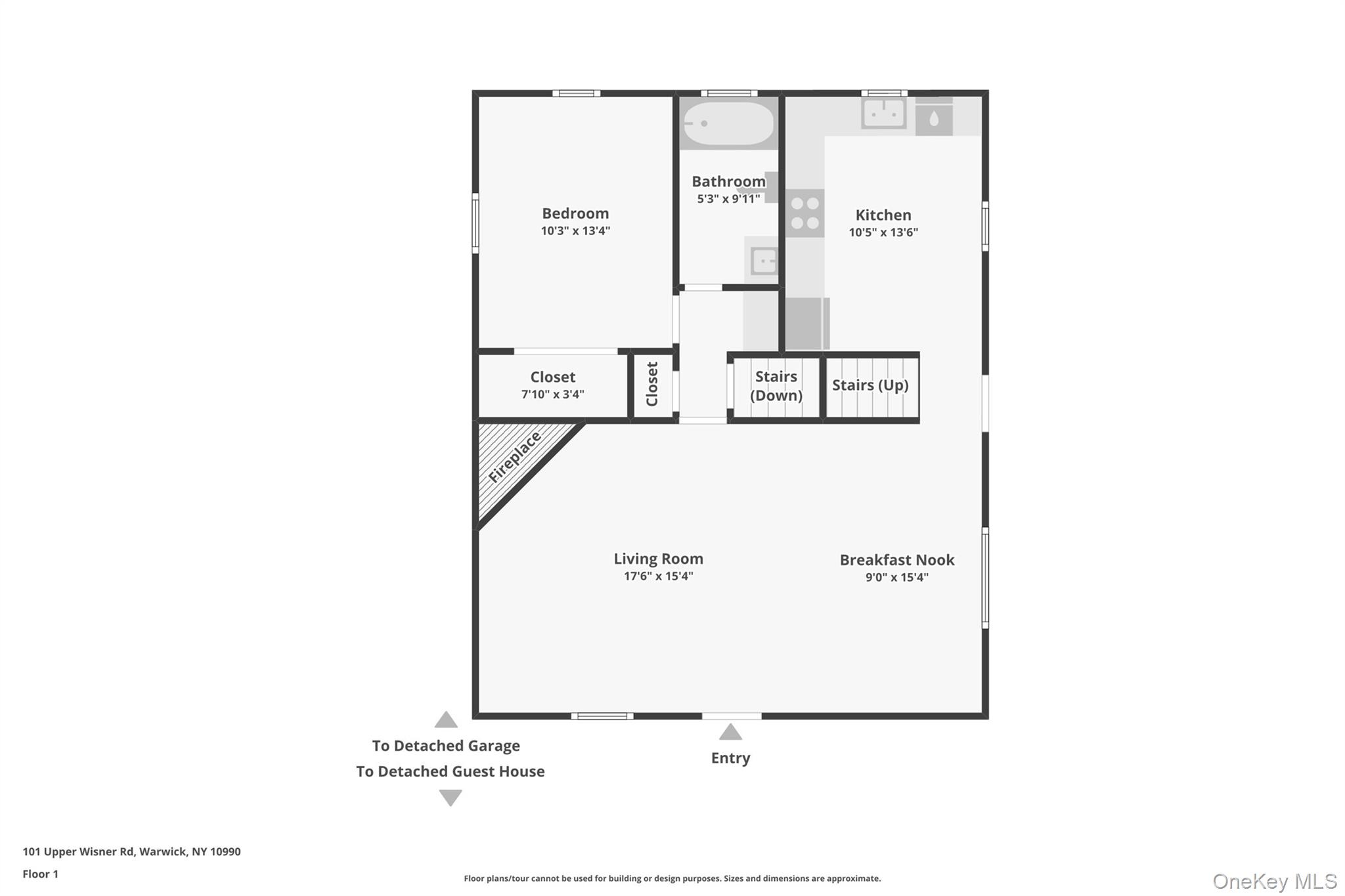 101 Upper Wisner Road Warwick, NY 10990 - Photo 48 of 48 View of property floor plan