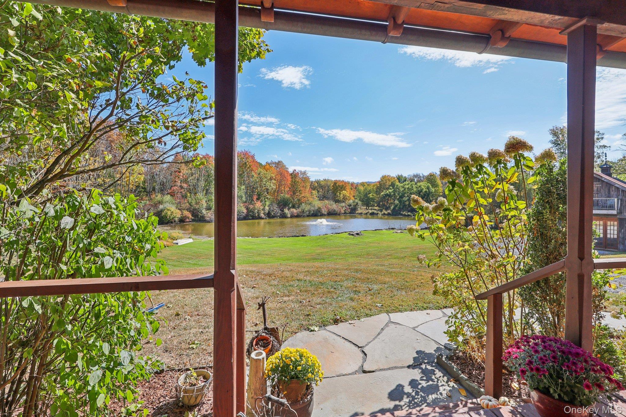 101 Upper Wisner Road Warwick, NY 10990 - Photo 8 of 48 View of green lawn with a water view