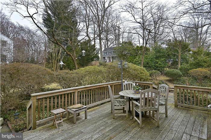 5901 Cobalt Road Bethesda, MD 20816 - Photo 25 of 30 DECK OFF KITCHEN