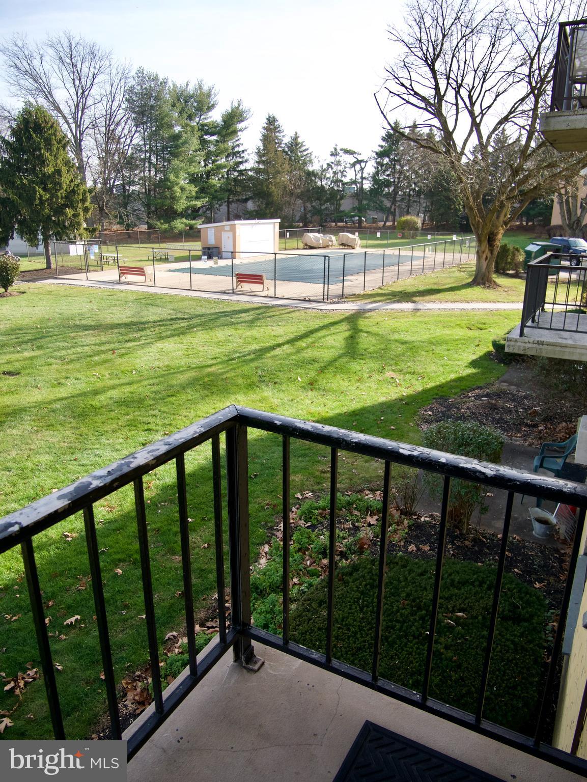 1575 Street Road, Unit 624 Warminster, PA 18974 - Photo 13 of 13 Balcony overlooking pool