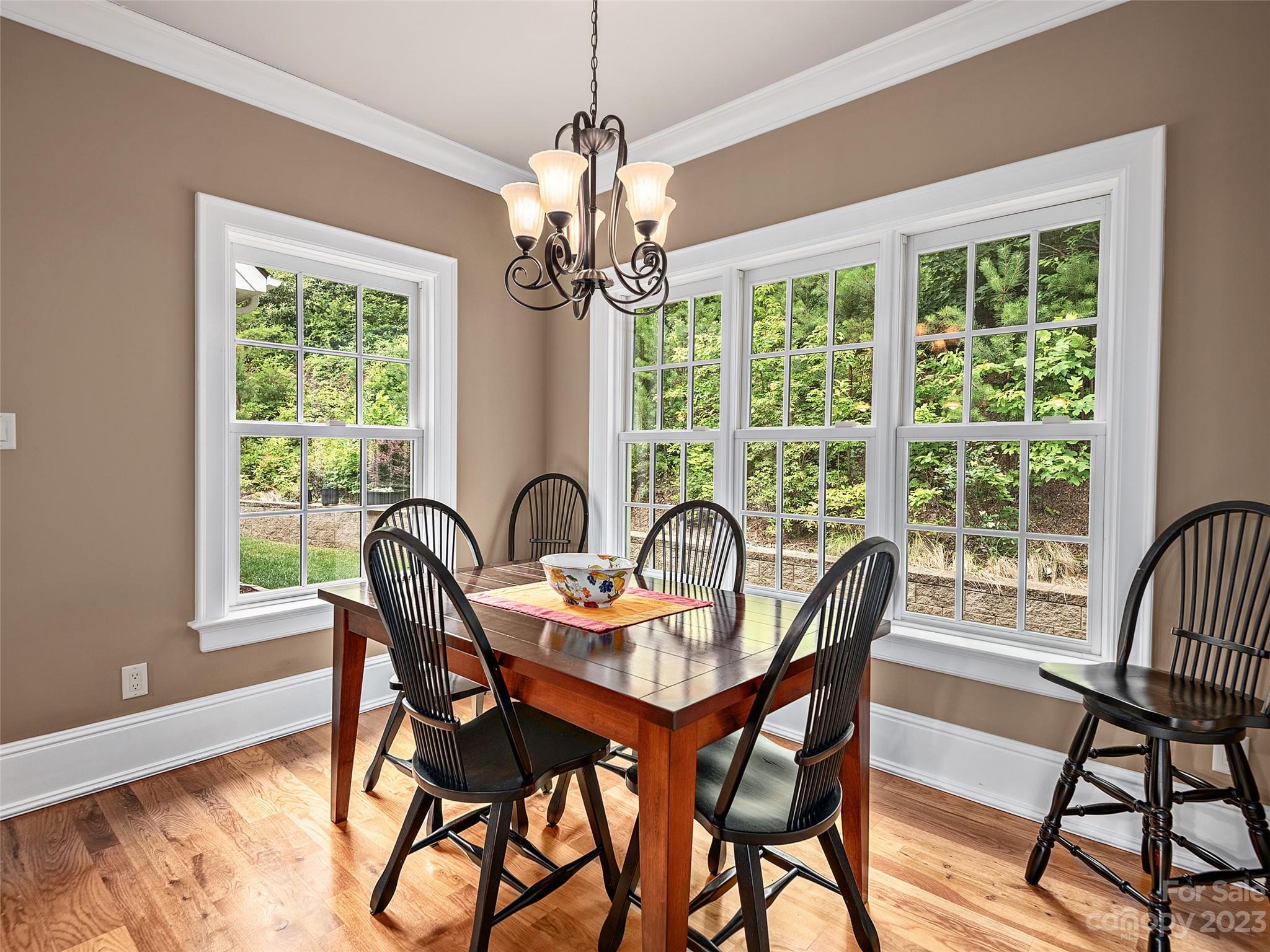 113 Willow Farm Road Fairview, NC 28730 - Photo 14 of 48 a view of a dining room with furniture window and outside view