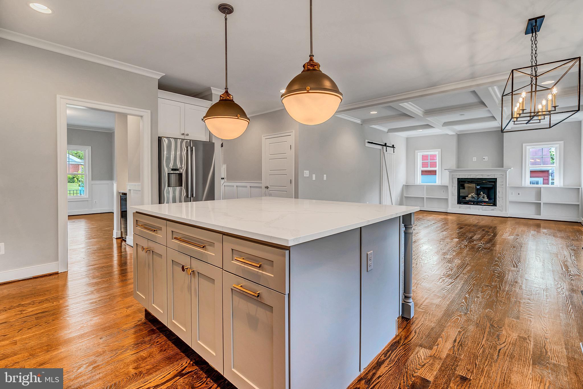 1849 Ware Road Falls Church, VA 22043 - Photo 11 of 56 Kitchen Island into Family Room(Similar sold Home)