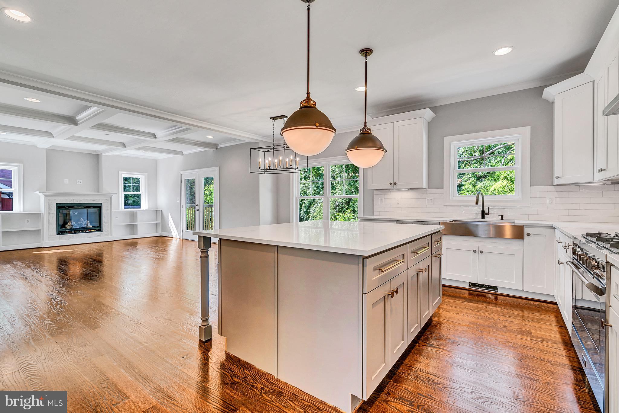 1849 Ware Road Falls Church, VA 22043 - Photo 10 of 56 Kitchen into Family Room (Similar sold Home)