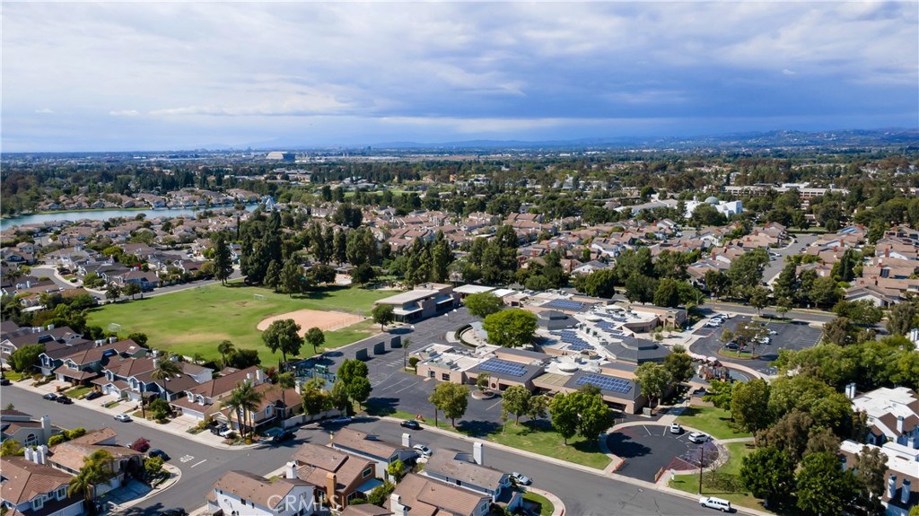 336 Fallingstar Irvine, CA 92614 - Photo 62 of 73 an aerial view of a city with lots of residential buildings