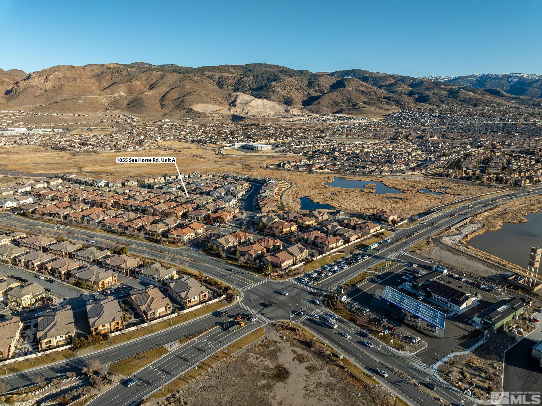 1855 Sea Horse Road, Unit A Reno, NV 89521 - Photo 32 of 32 view of city and ocean