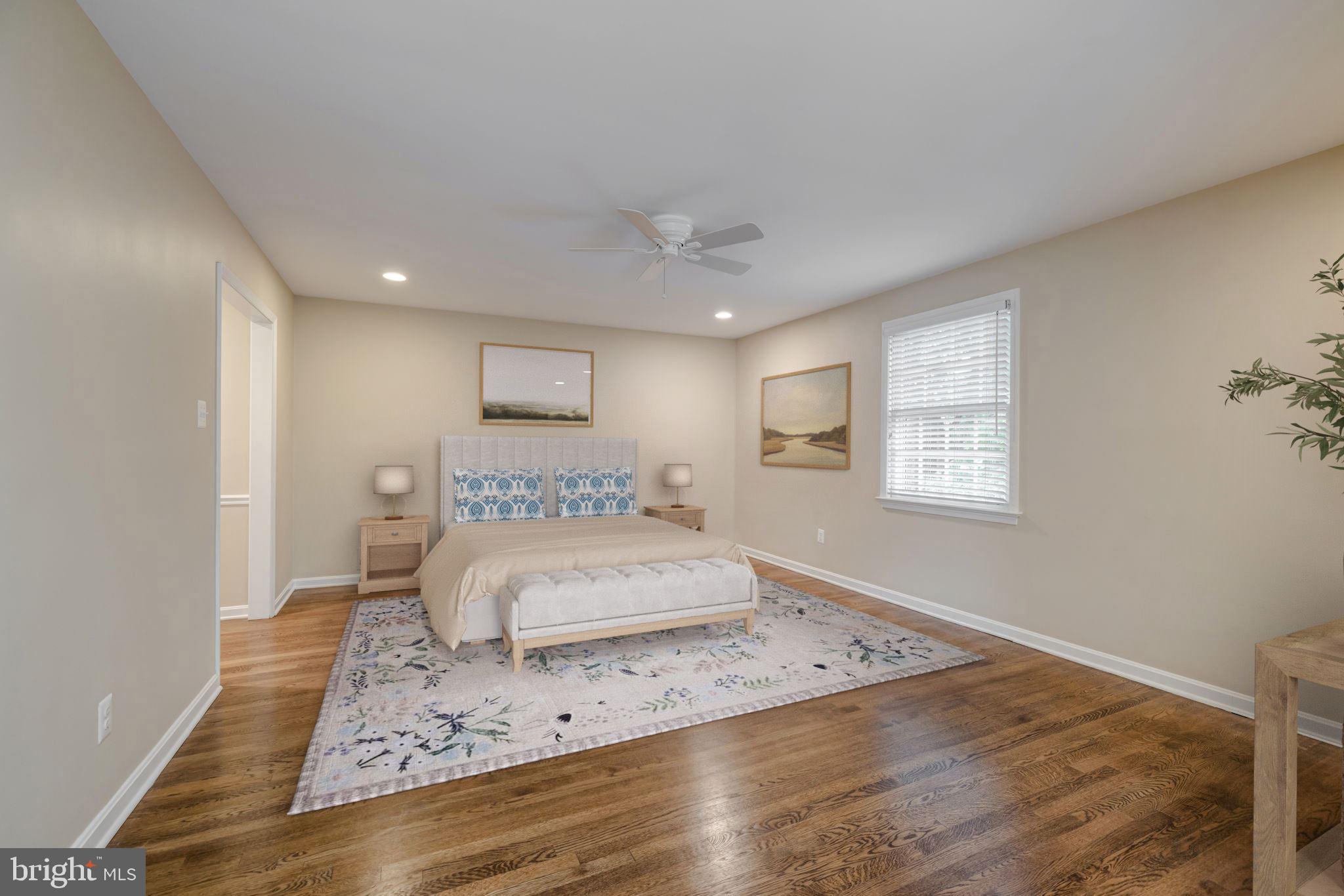 8212 Coach Street Potomac, MD 20854 - Photo 21 of 31 Spacious Primary Bedroom