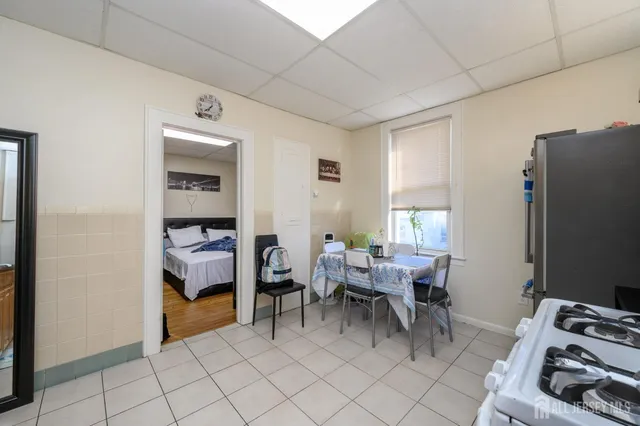 a bathroom with a sink and vanity