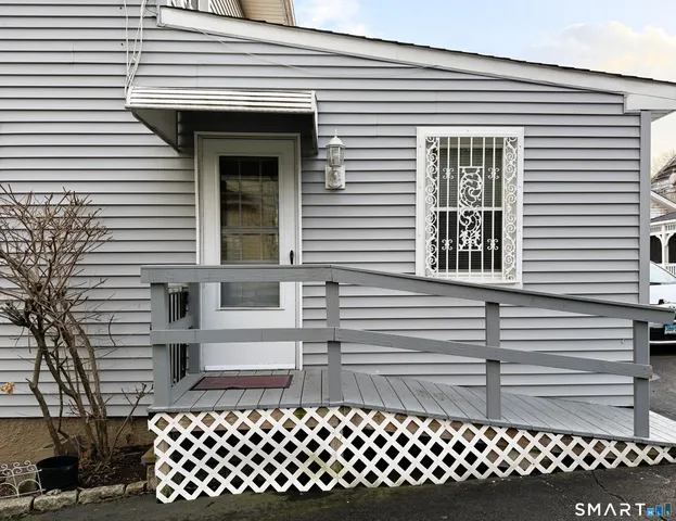 a back view of a house