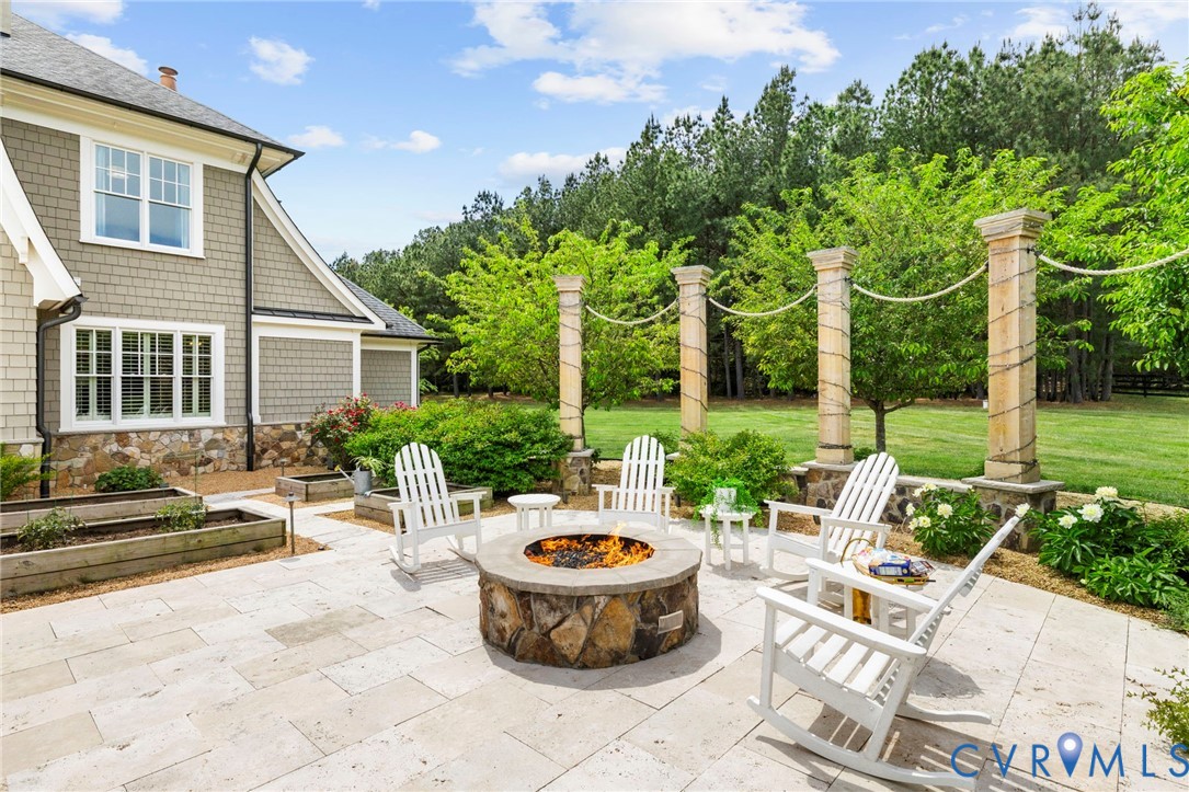 3264 Three Bridge Road Powhatan, VA 23139 - Photo 62 of 78 a view of swimming pool with sitting area