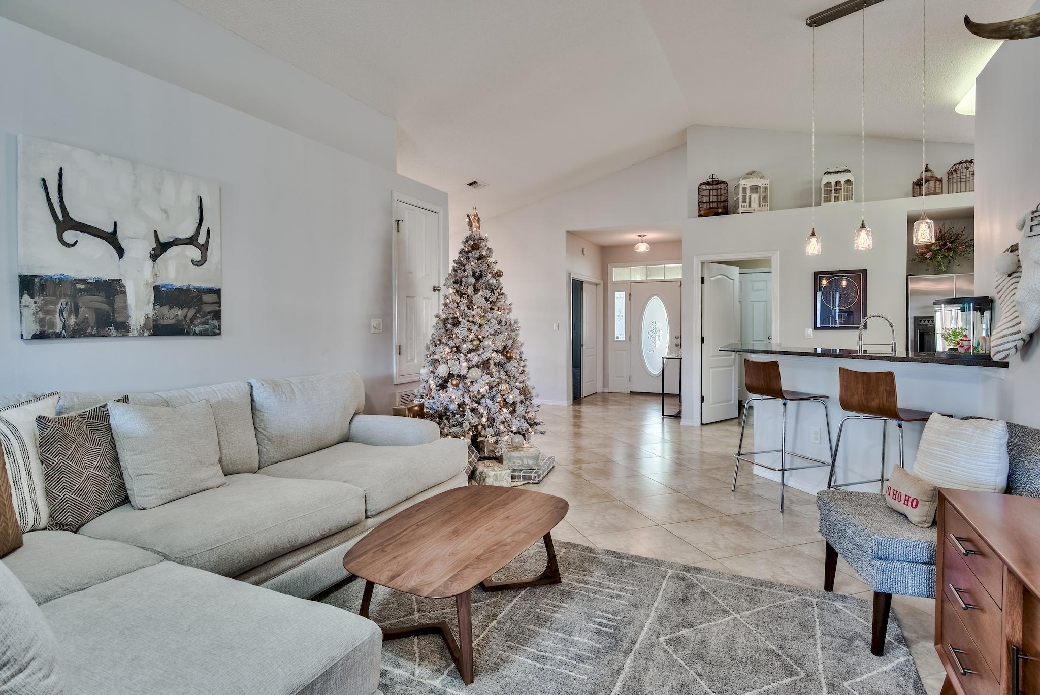 14 East Poplar Way Santa Rosa Beach, FL 32459 - Photo 6 of 30 a living room with furniture and wooden floor