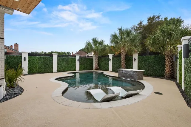 a view of a green field