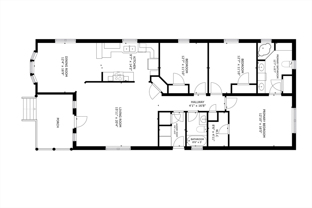 102 Topaz Terrace Gardner, MA 01440 - Photo 18 of 20 a picture of a floor plan