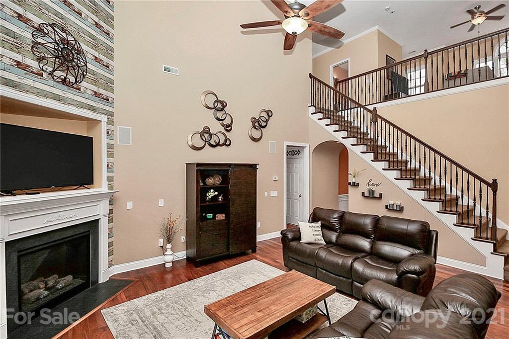 1339 Secret Path Drive Fort Mill, SC 29708 - Photo 22 of 46 a living room with furniture and a flat screen tv