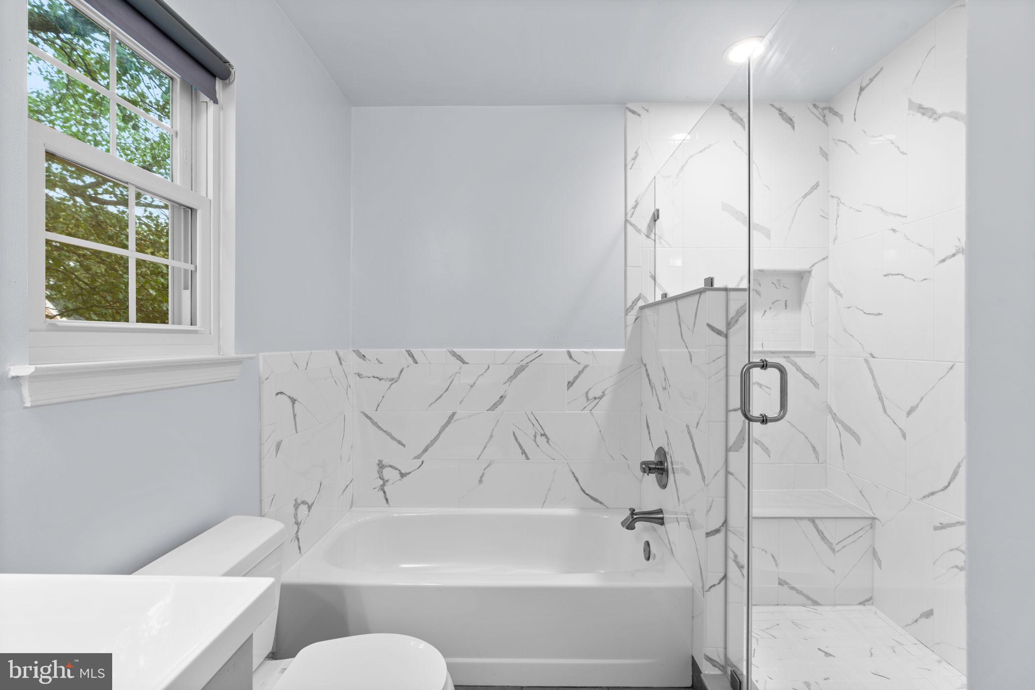 2611 Hawkshead Court Silver Spring, MD 20904 - Photo 33 of 49 Primary Glass Shower and Tub