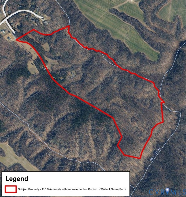 33051 Walnut Grove Farm Lane Hanover, VA 23069 - Photo 28 of 50 a bird view of a backyard