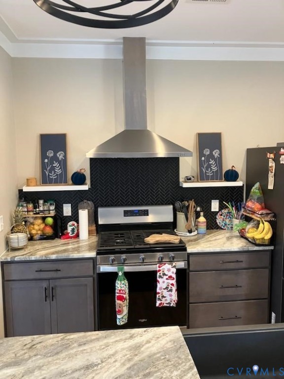 33051 Walnut Grove Farm Lane Hanover, VA 23069 - Photo 35 of 50 a kitchen with stainless steel appliances granite countertop a stove and a sink