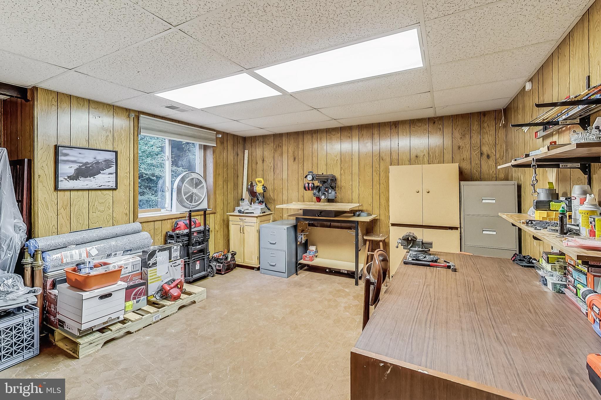 2452 Freetown Drive Reston, VA 20191 - Photo 44 of 69 Lower Level Workshop/Hobby Room/Craft Room
