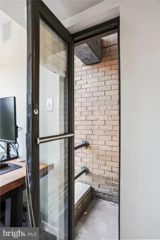 a bathroom with a sink and a shower