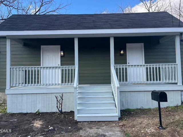 a view of a house with a window