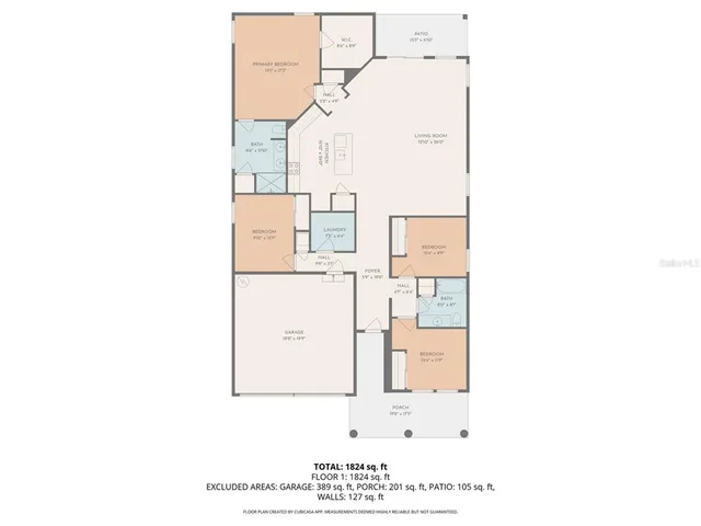 $2,300 | 338 Ridgemark Avenue, Groveland, FL 34736