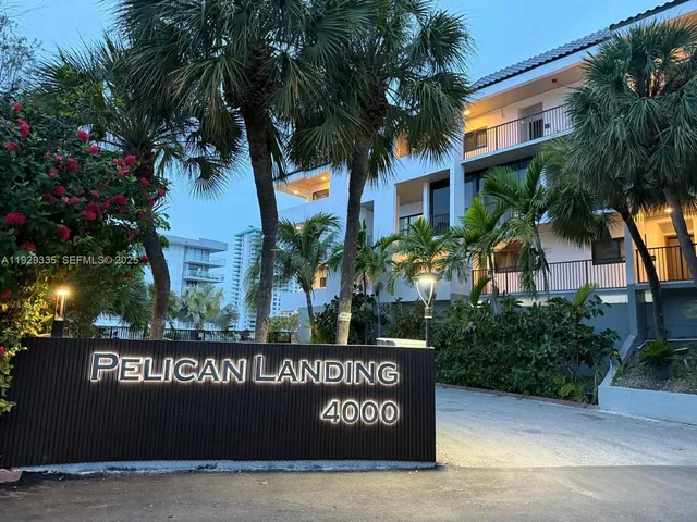 a view of sign board