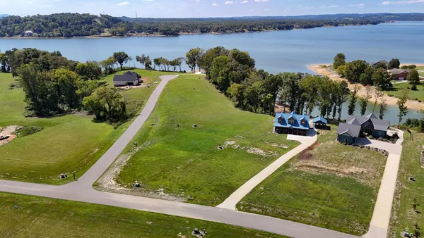 a view of an outdoor space and a lake view