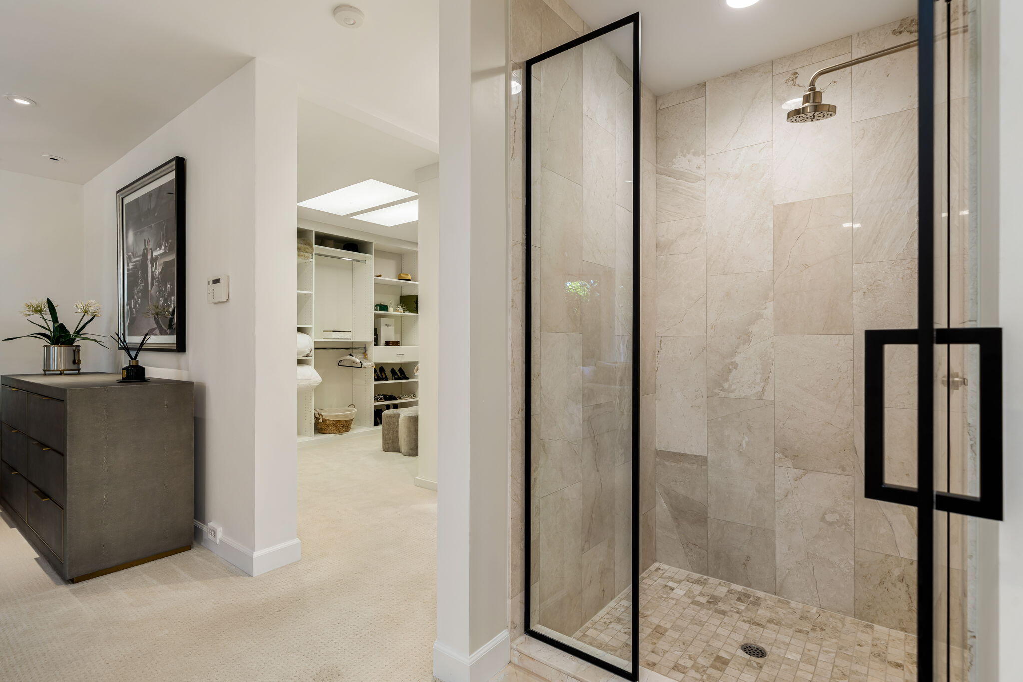 6 Exeter Court Rancho Mirage, CA 92270 - Photo 37 of 54 a bathroom with a shower