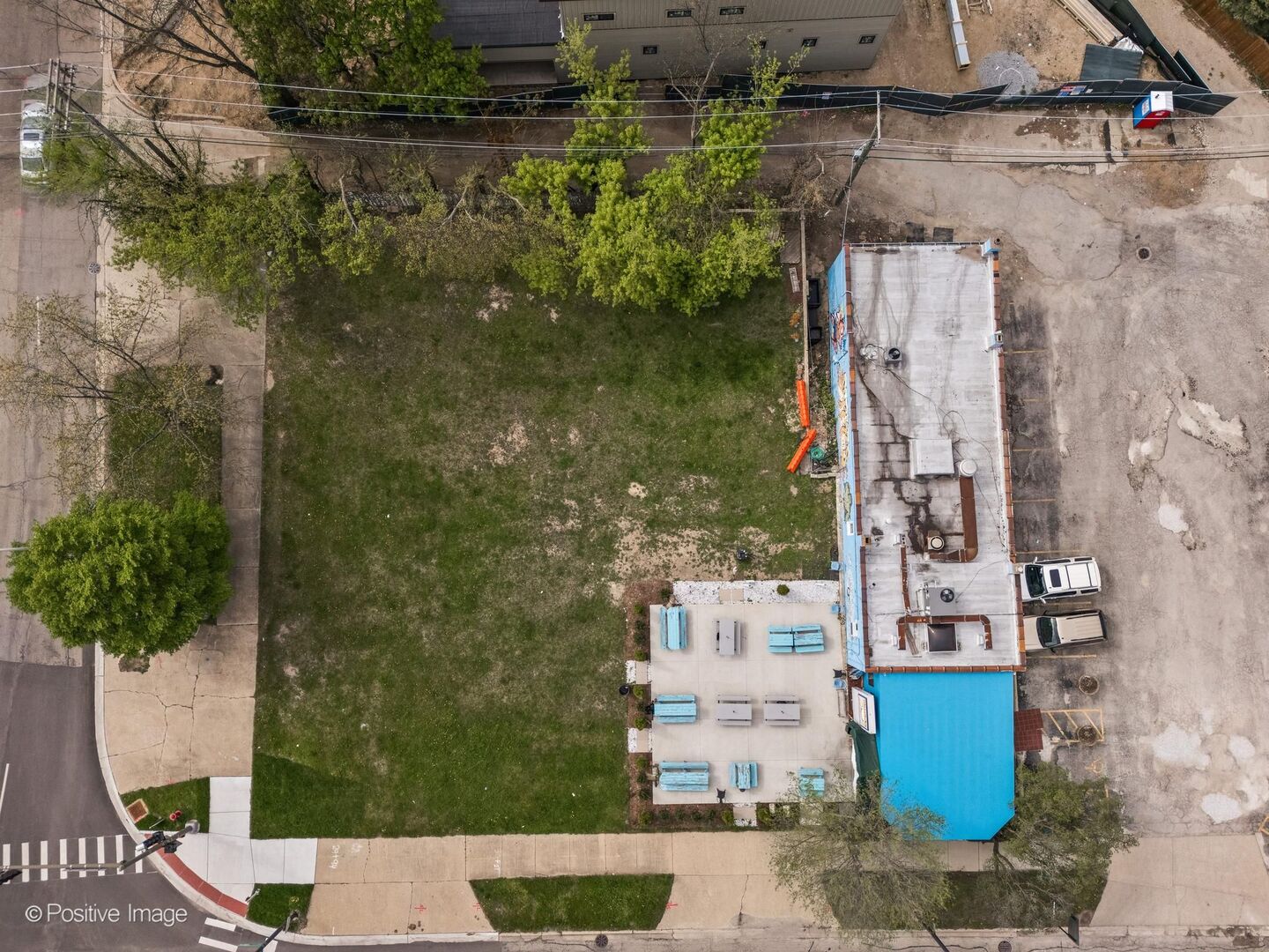 2632 Gross Point Road Evanston, IL 60201 - Photo 10 of 17 an aerial view of a house with a yard and garden