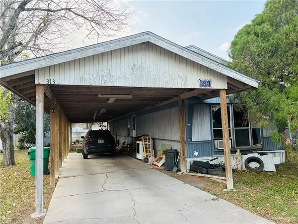 a view of a car garage