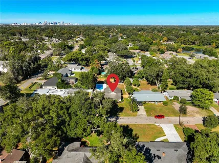 front view of a house with a garden