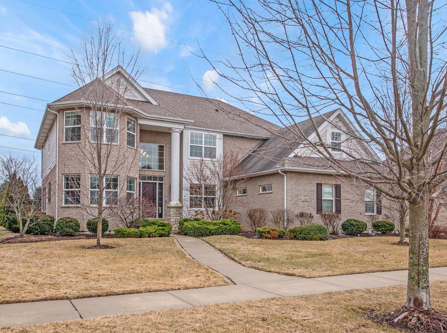 12801 Dunmoor Drive Lemont, IL 60439 - Photo 1 of 4 a front view of a house with a yard