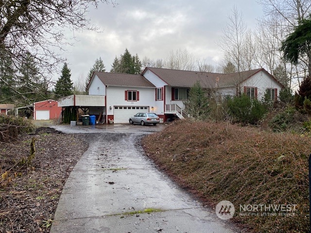 158 Leudinghaus Road Chehalis, WA 98532 - Photo 1 of 3 a front view of a house with a yard and trees